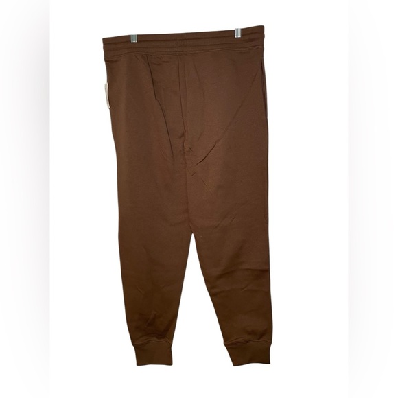 Gap New Men’s Logo Joggers Brown Size Large - Picture 4 of 7